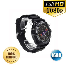 PANSIM HD 1080P 16GB Waterproof Watch Infrared Video Camera Hidden Camera